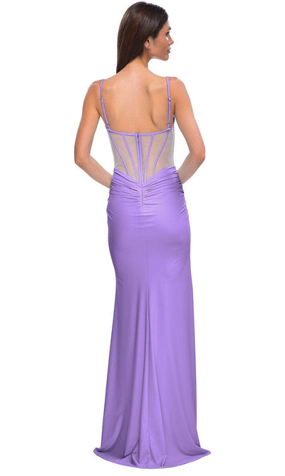 La Femme 32962 - V-Neck Corset Style Prom Gown Special Occasion Dress