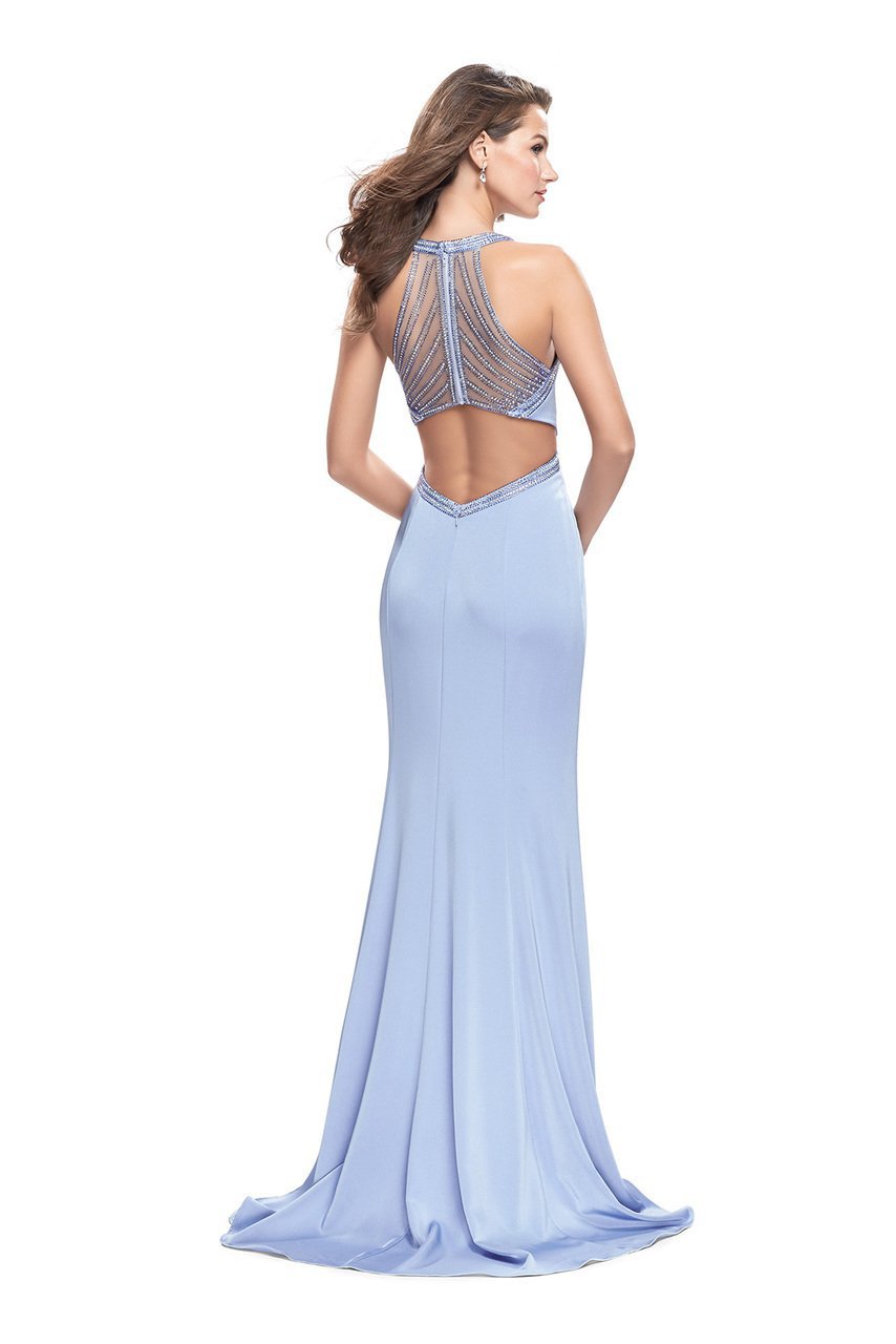 La Femme Gigi - 26069 Sleeveless Beaded Jersey Sheath Gown Special Occasion Dress