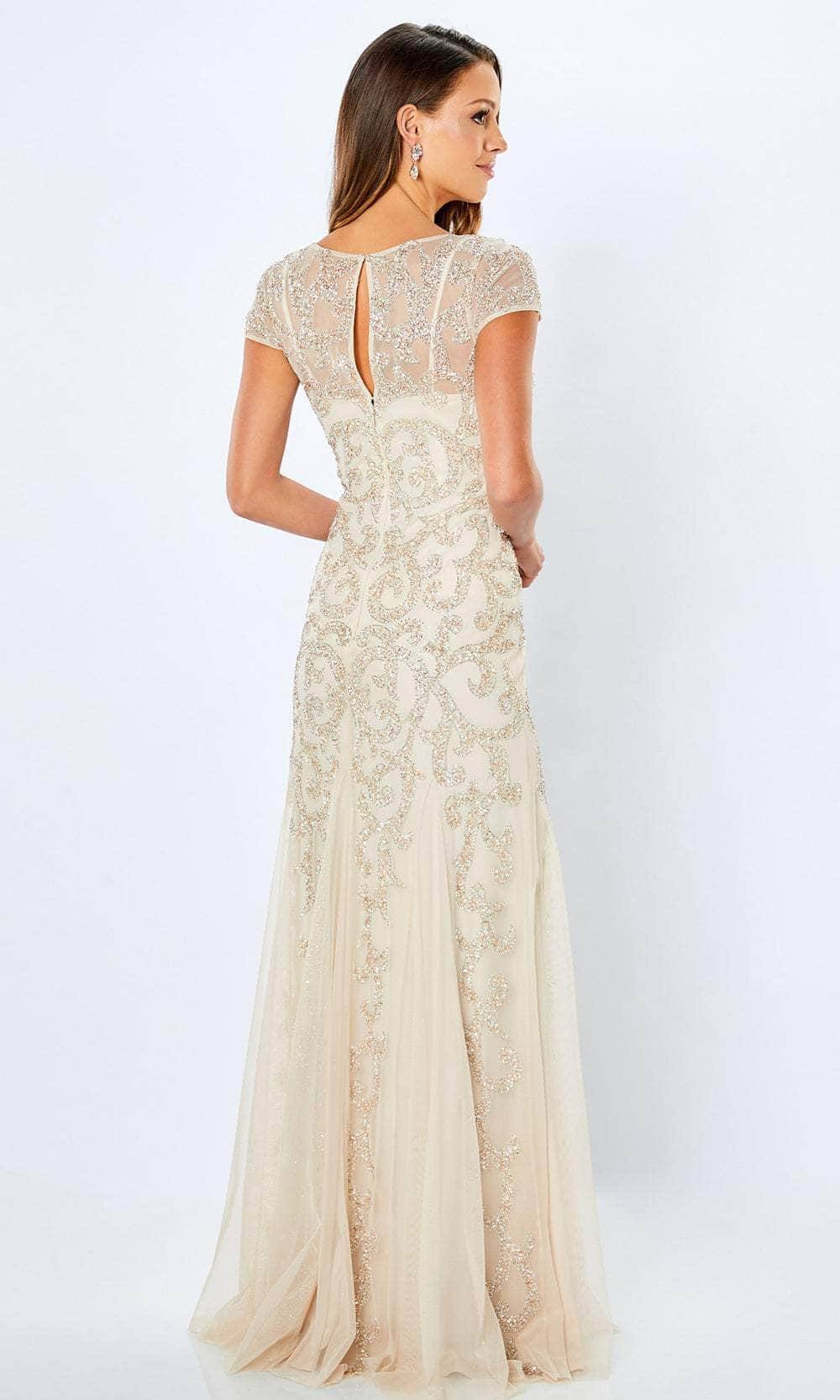 La Valleta LV22104 - Beaded Tulle Evening Dress Special Occasion Dresses