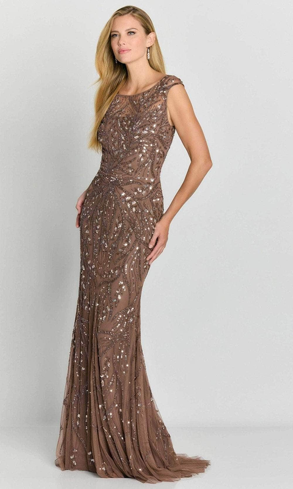 La Valleta LV6107 - Beaded Ornate Evening Dress Formal Dresses