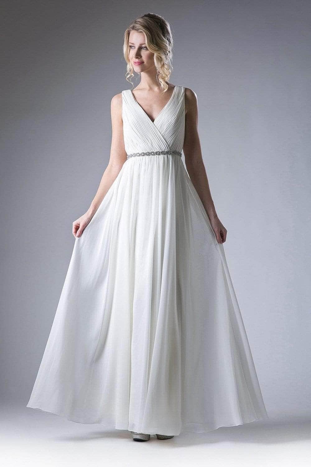 Ladivine 1001 Evening Dresses XS / Ivory