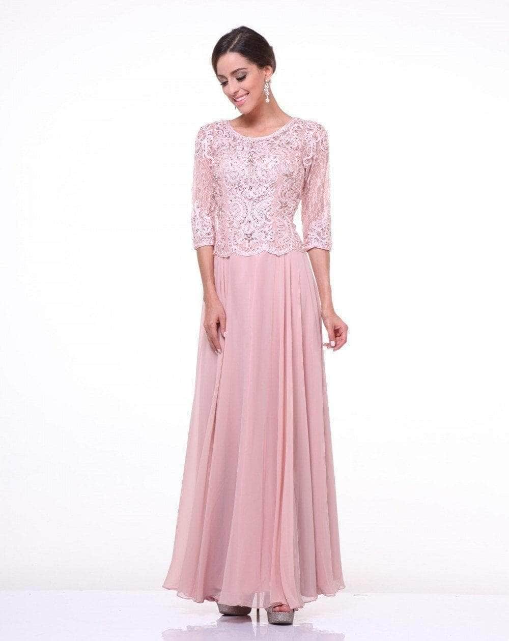 Ladivine 14327 Mother of the Bride Dresses XS / Blush