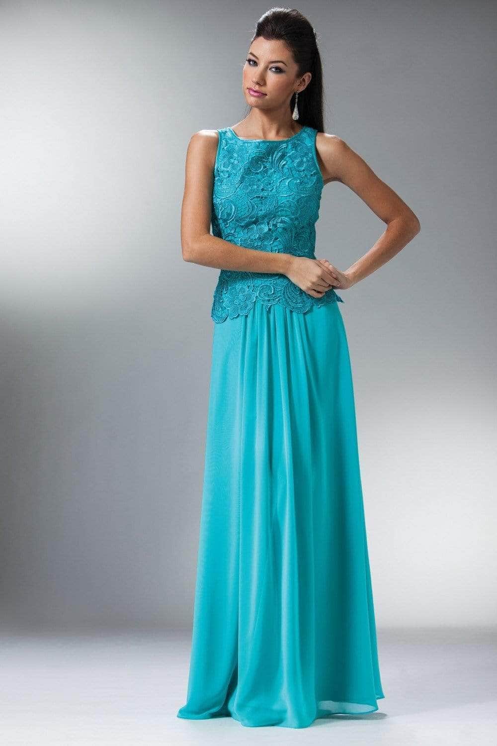 Ladivine 1453 Bridesmaid dresses XS / Aqua