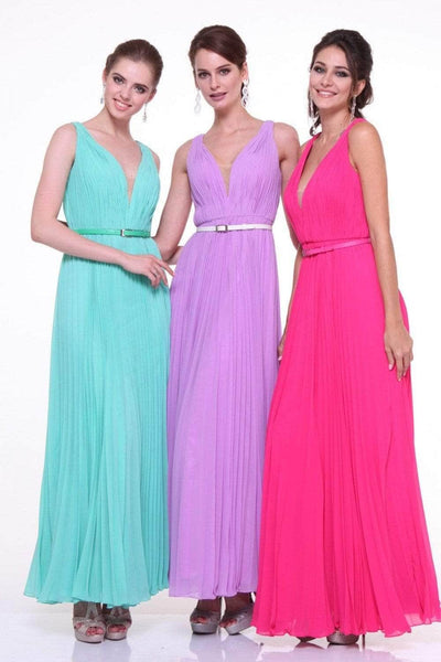 Ladivine 1499 Evening Dresses XS / Fuchsia