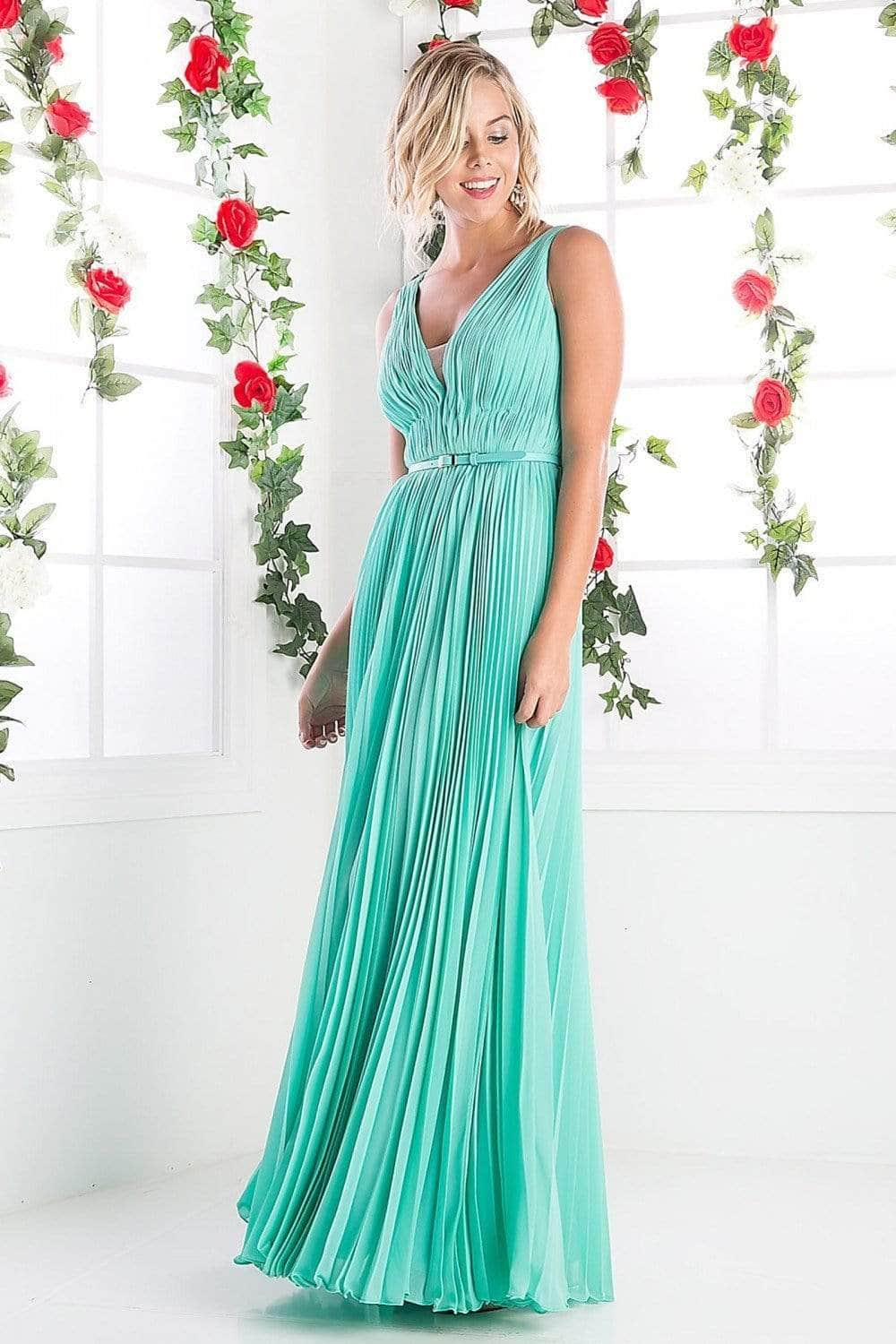 Ladivine 1499 Evening Dresses XS / Mint