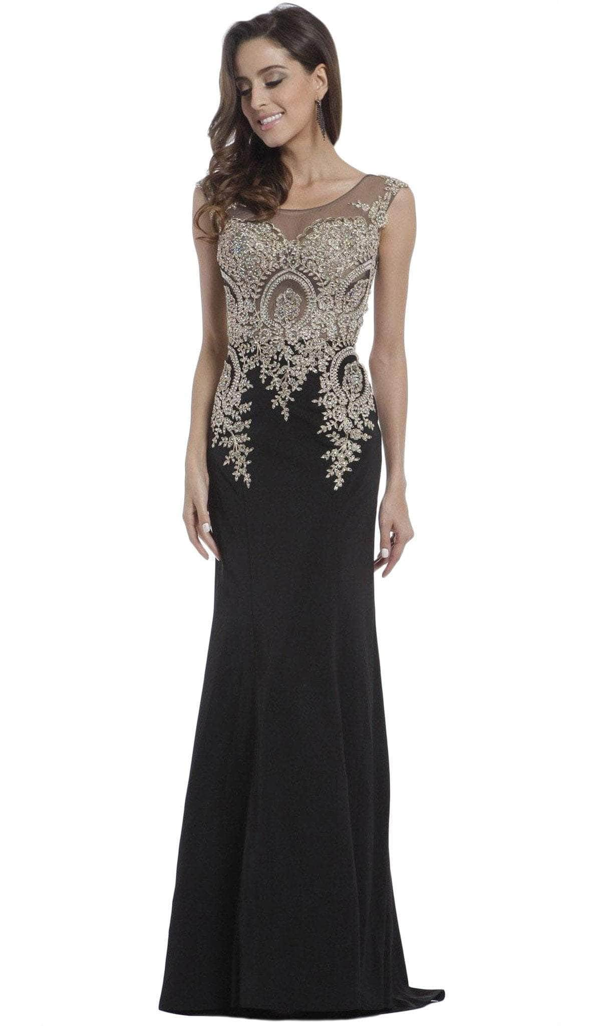 Ladivine 35 Special Occasion Dress 2 / Black