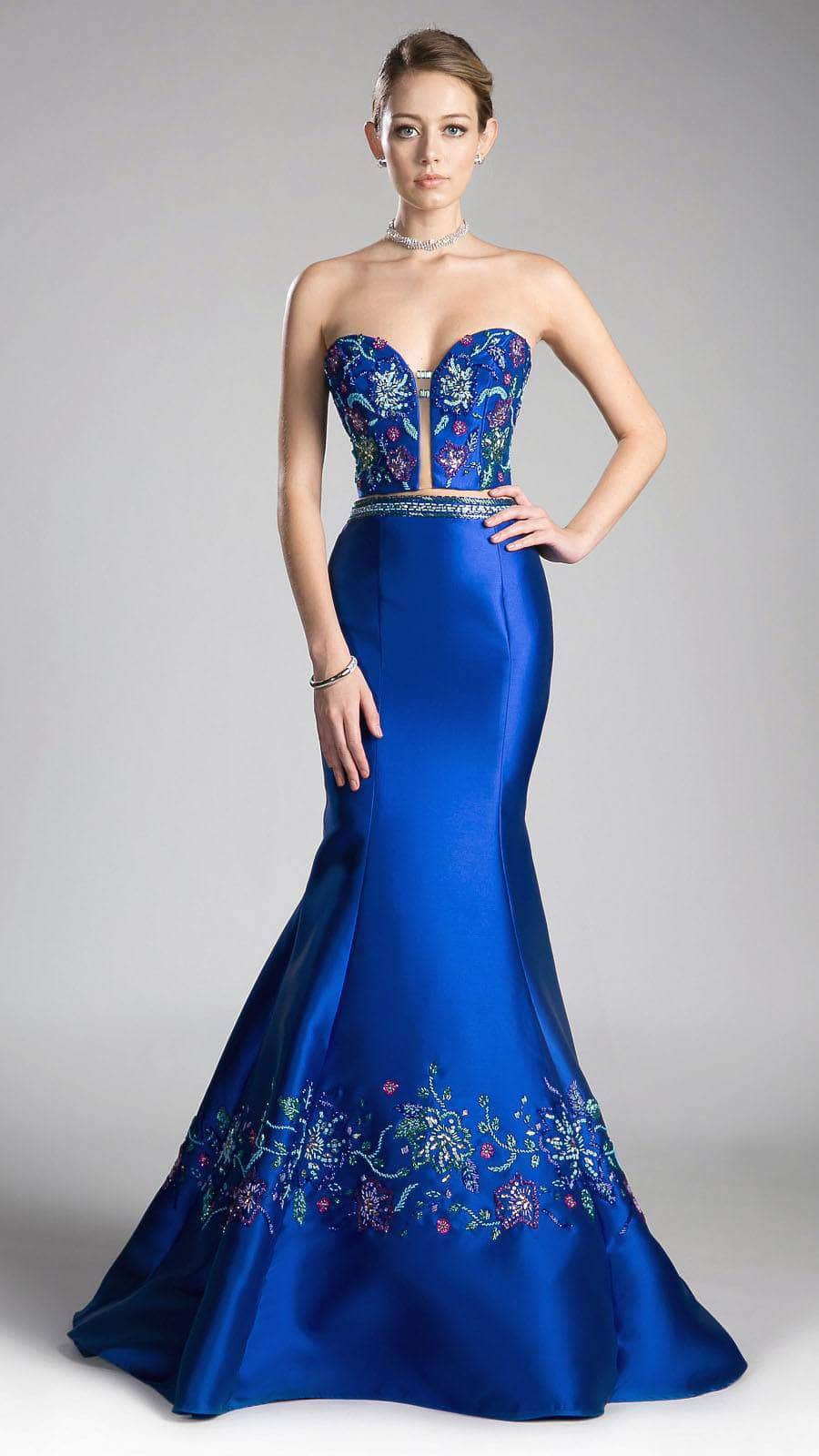 Ladivine 62211 Special Occasion Dress 2 / Royal