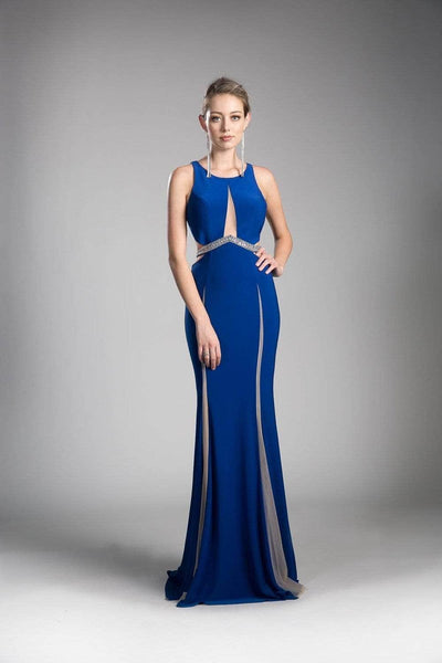 Ladivine 62806 Special Occasion Dress 2 / Royal