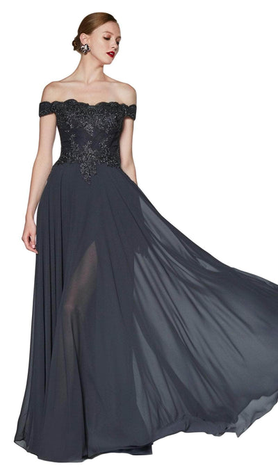 Ladivine 7258 Bridesmaid Dresses XS / Black