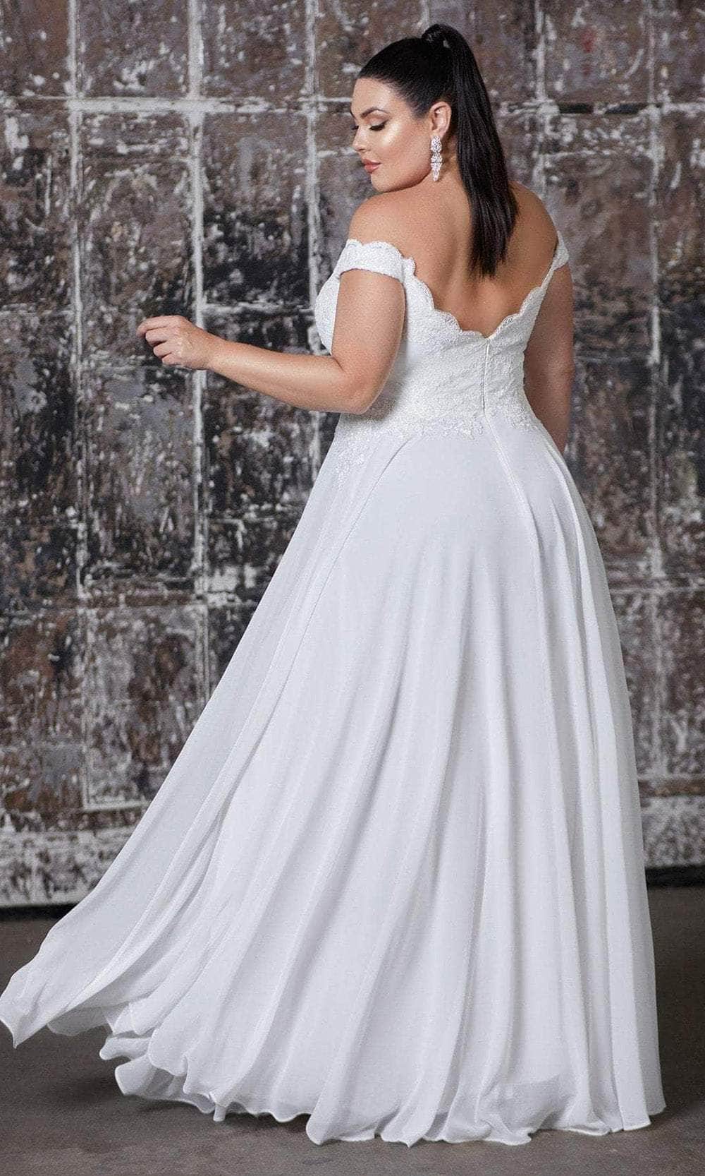 Ladivine 7258W | Long A-Line Dress Ladivine 7258W | Long A-Line Dress