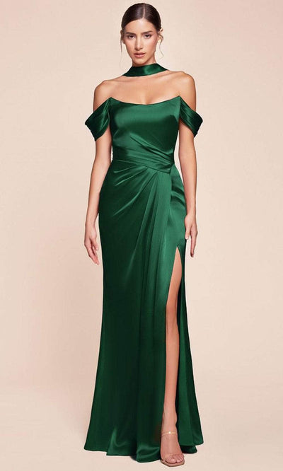Ladivine 7452 - Corset Satin Long Gown