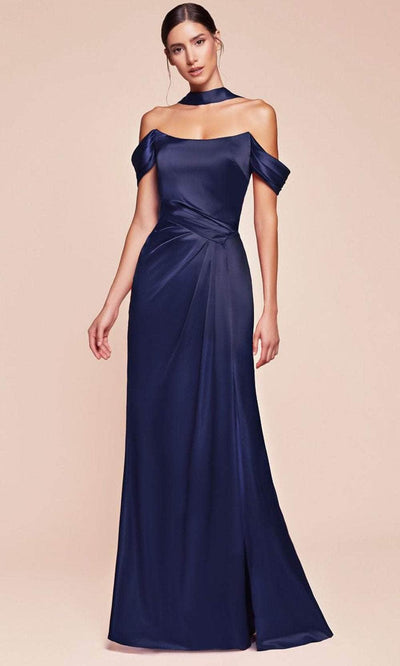 Ladivine 7452 - Corset Satin Long Gown