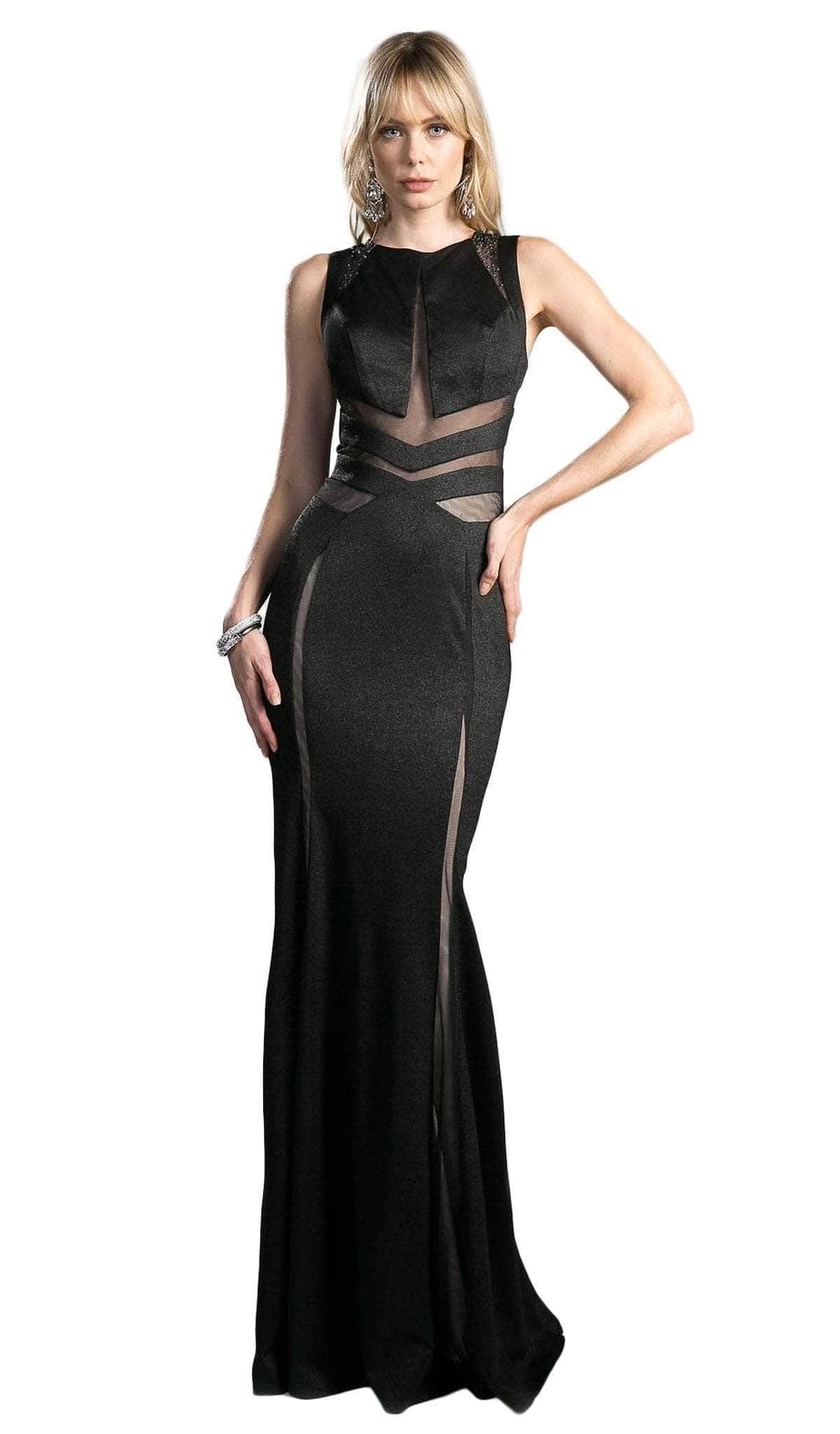 Ladivine 84792 Prom Dresses 2 / Black