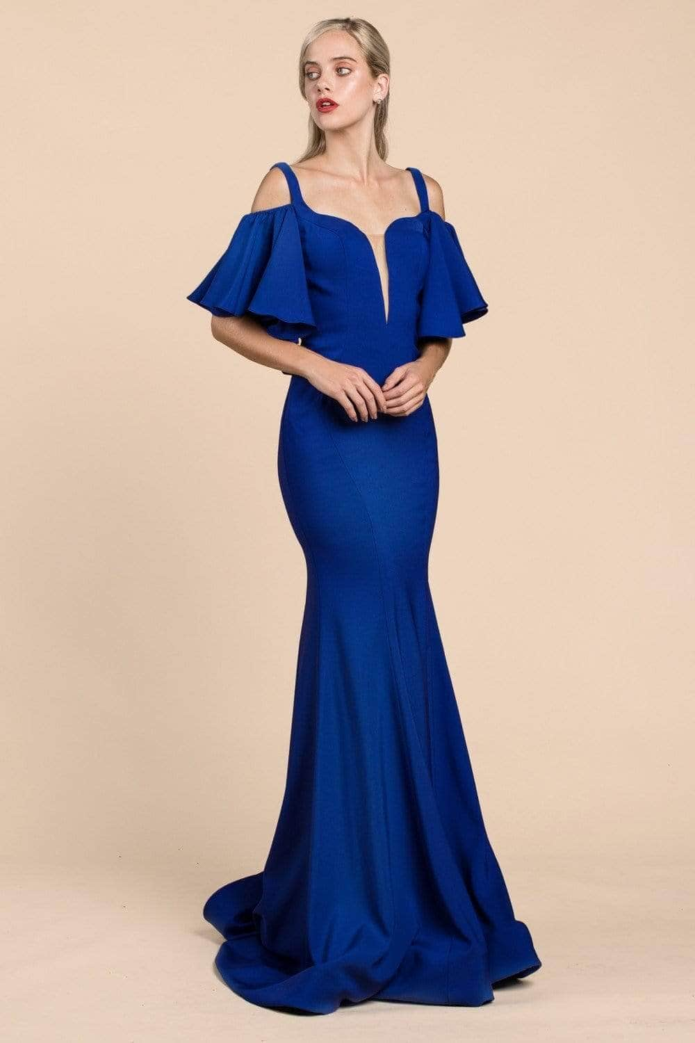 Ladivine A0079 Evening Dresses 2 / Royal