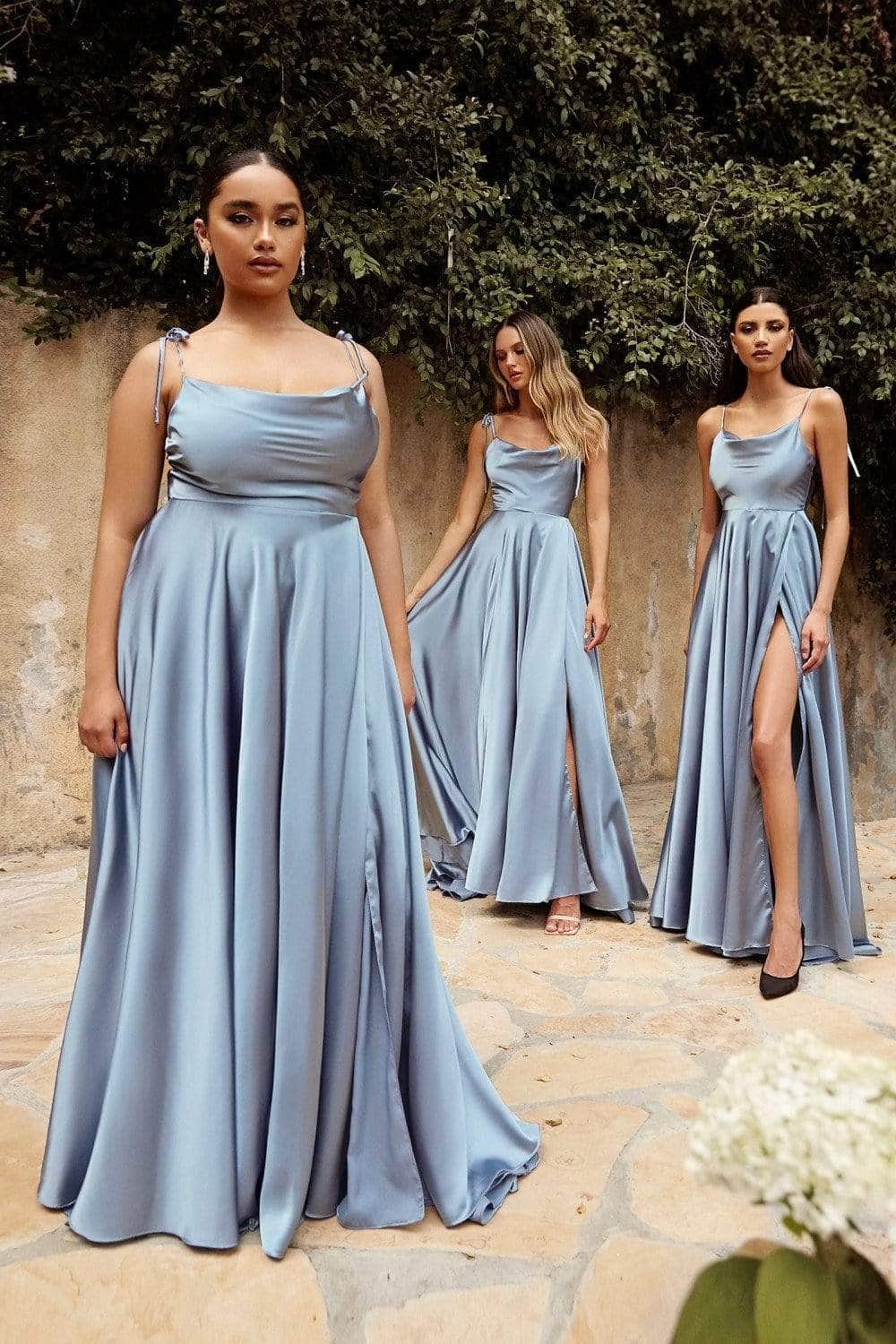 Ladivine BD104 Prom Dresses XS / Dusty Blue