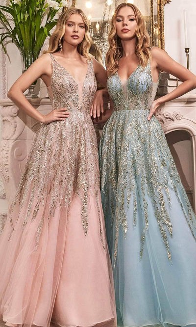 Ladivine C135 Prom Dresses 2 / Blush