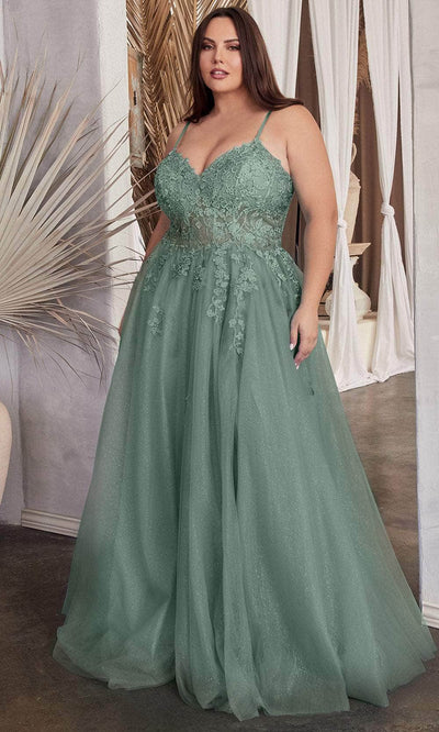 Cinderella Divine C148 - Sweetheart Lace Up Prom Dress Prom Dresses