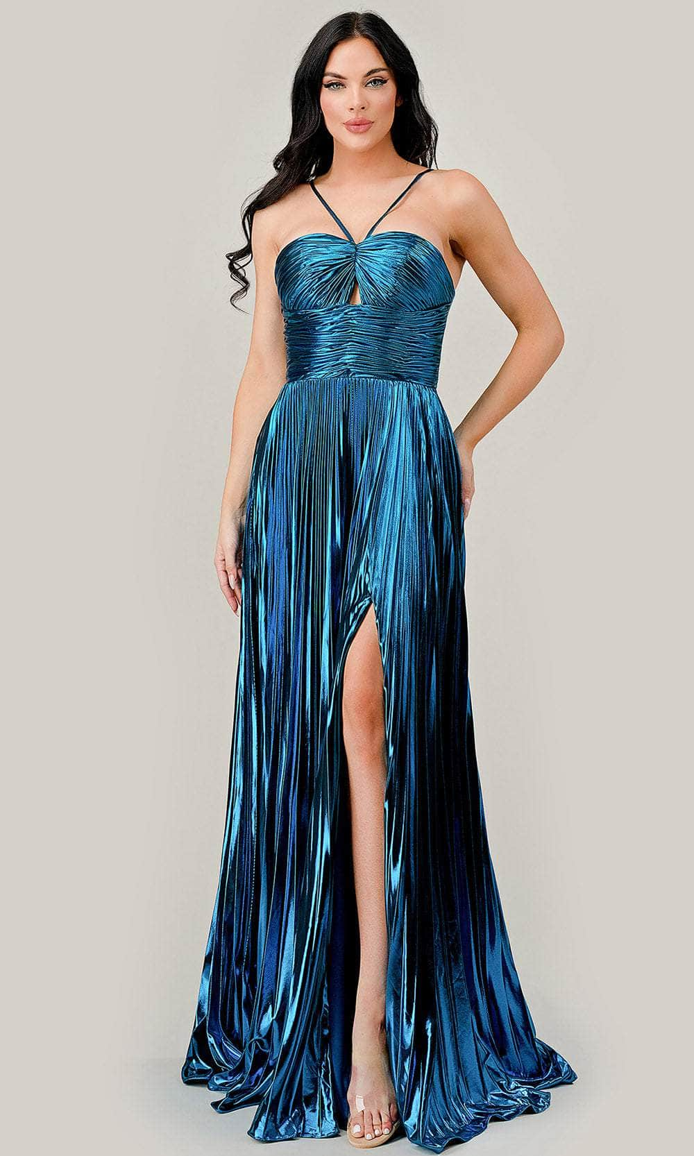 Cinderella Divine C153 - Halter Empire Evening Dress Evening Dresses