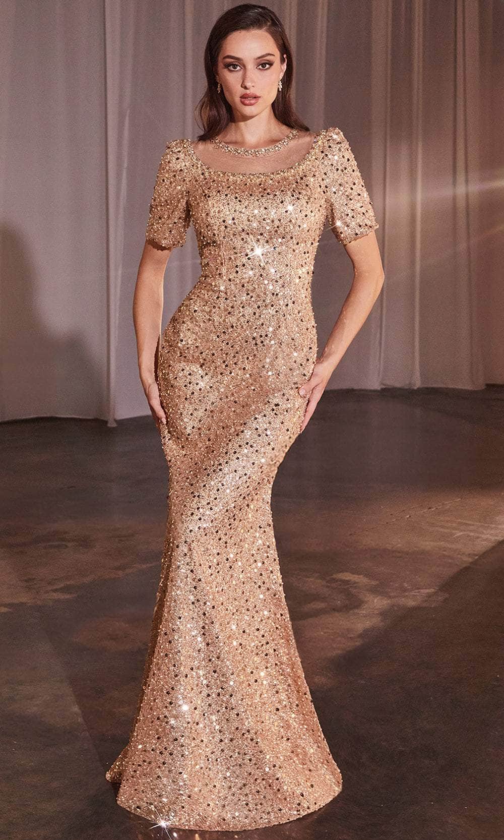 Ladivine CB151CL Prom Dress - Rose Gold | NewYorkDress Ladivine CB151CL Prom Dress - Rose Gold | NewYorkDress