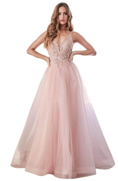 Ladivine CD0154 Bridesmaid Dresses XXS / Blush