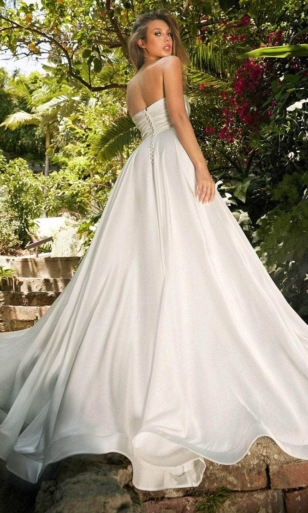 ladivine cd0166w - strapless sweetheart bridal gown Special Occasion Dresses Dresses