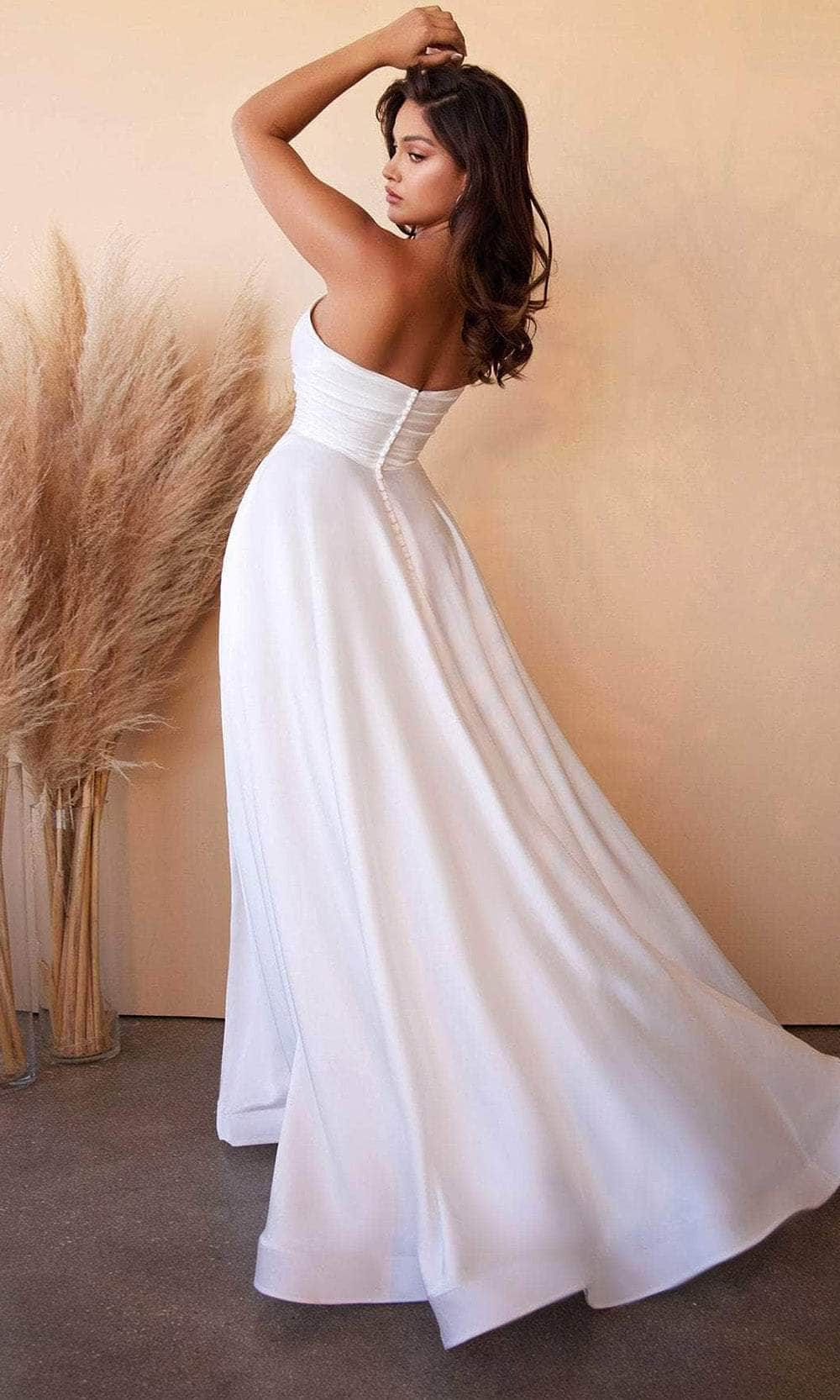 ladivine cd0166w - strapless sweetheart bridal gown Special Occasion Dresses Dresses