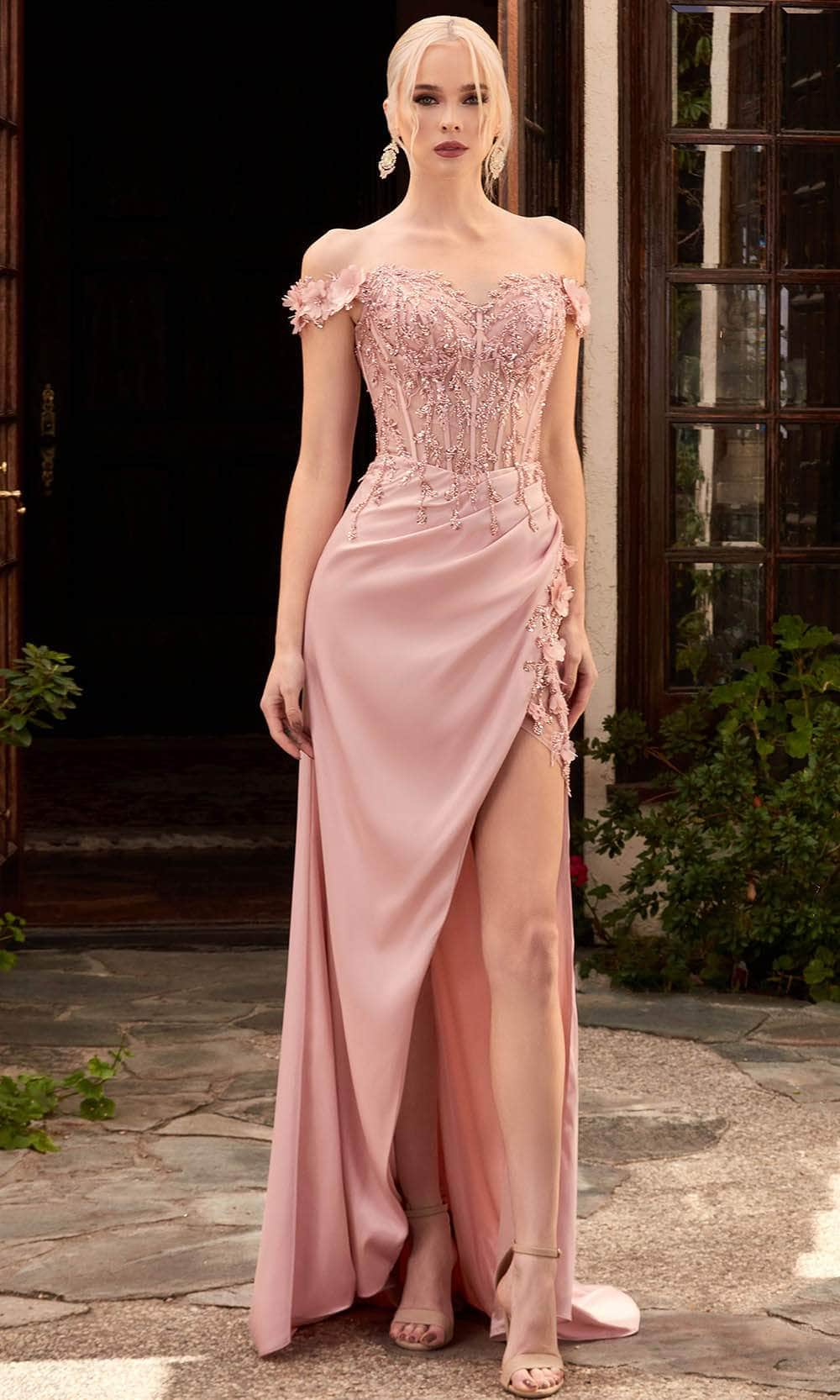 Ladivine CD0186 Prom Dresses XXS / Blush