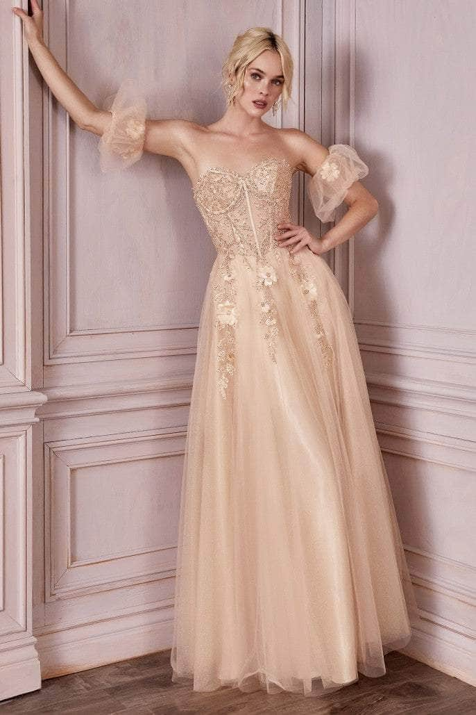 Ladivine CD0191 Prom Dresses XXS / Champagne