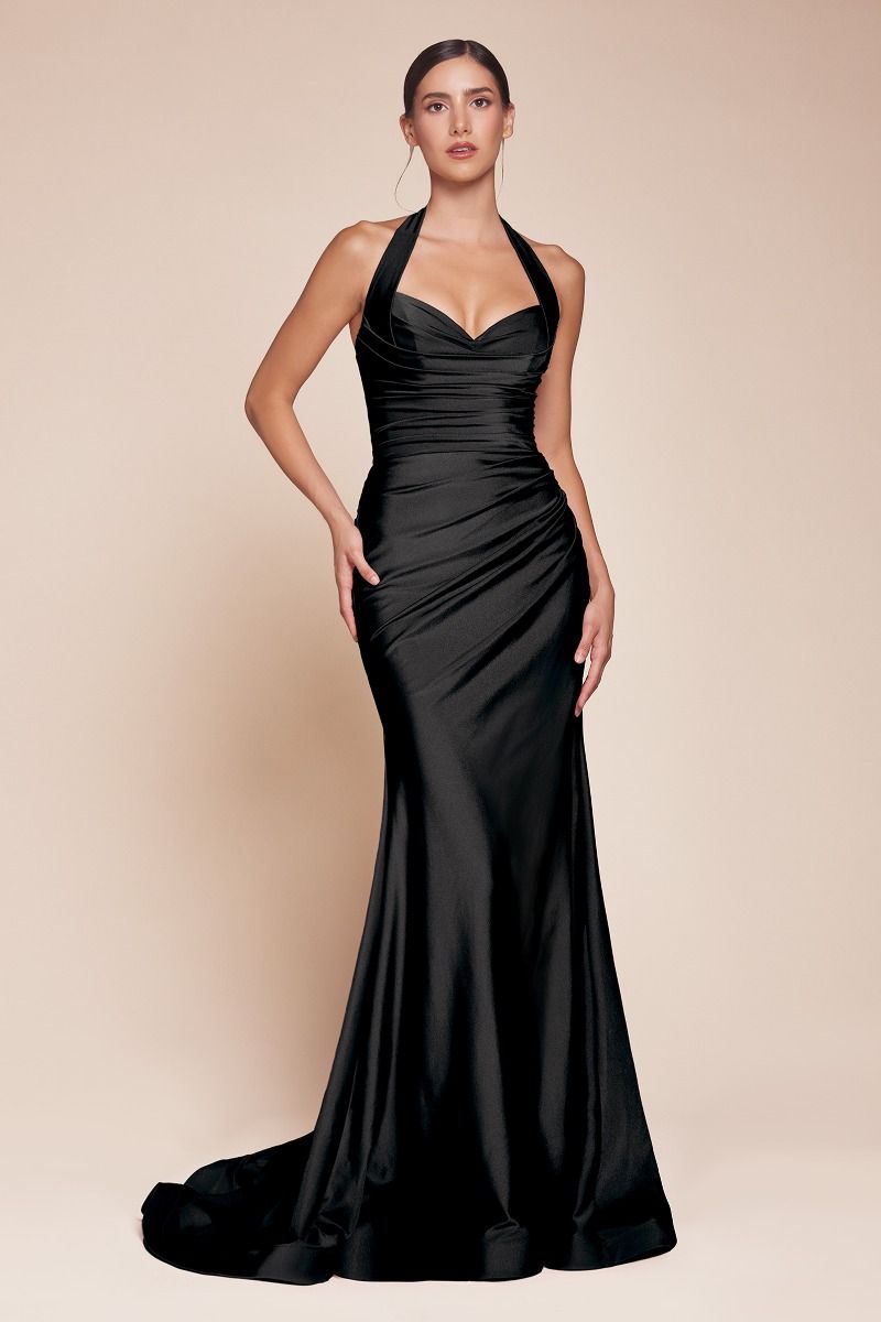 Ladivine CD796 - Sweetheart Side Slit Prom Dress