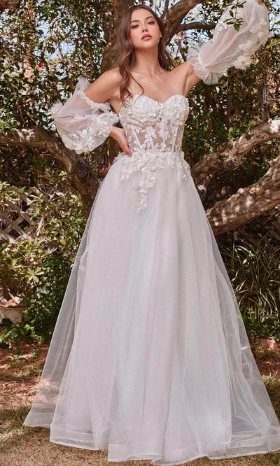 Ladivine CD962W Wedding Dresses 4 / Off White