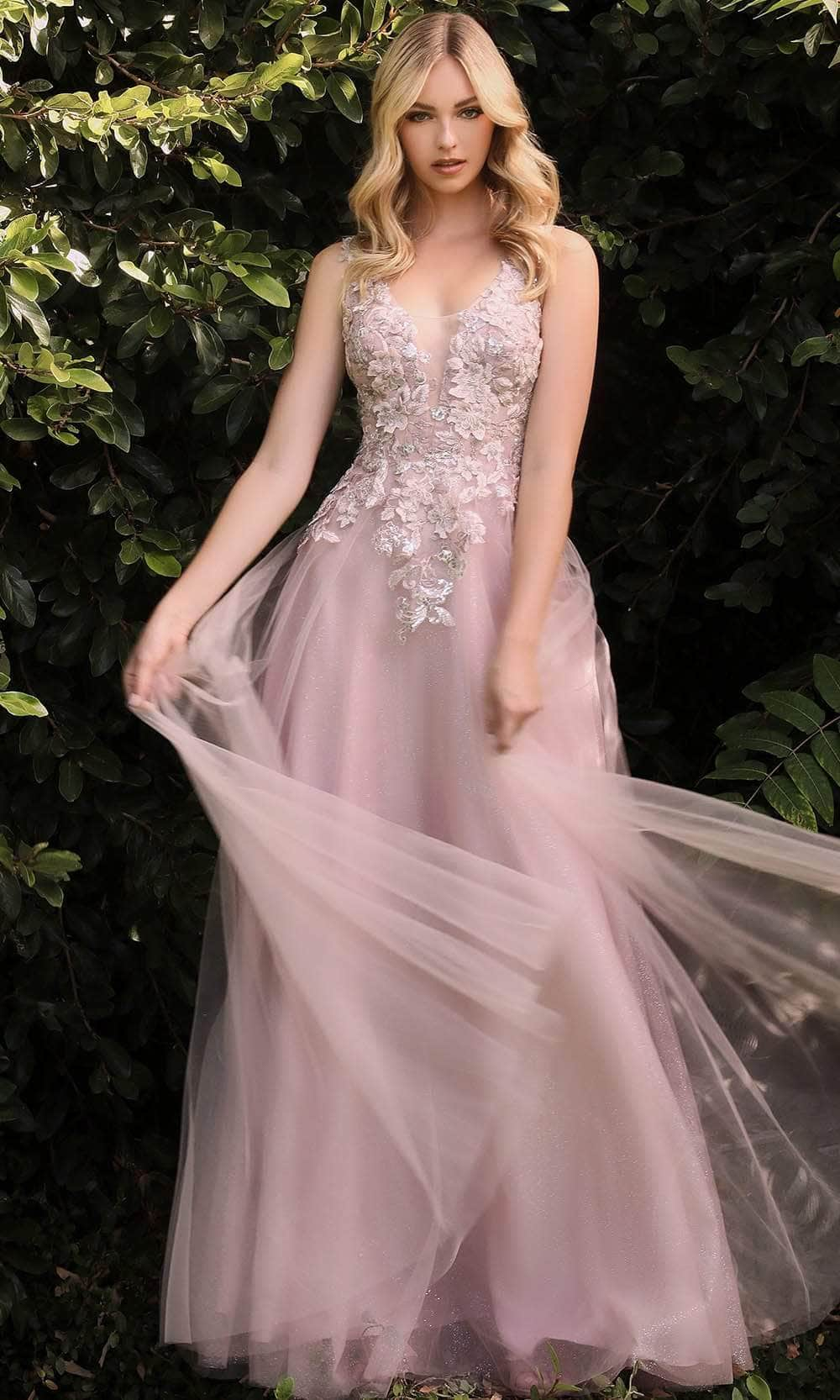 Ladivine CDS409 Prom Dresses 2 / Mauve