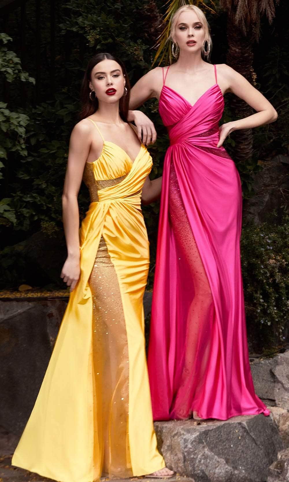 Ladivine CDS410 Prom Dresses 2 / Fuchsia