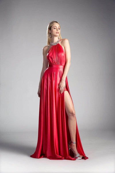 Ladivine CE0008 Special Occasion Dress 2 / Red