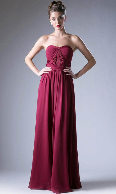 Ladivine CF055 Evening Dresses XS / Burgundy