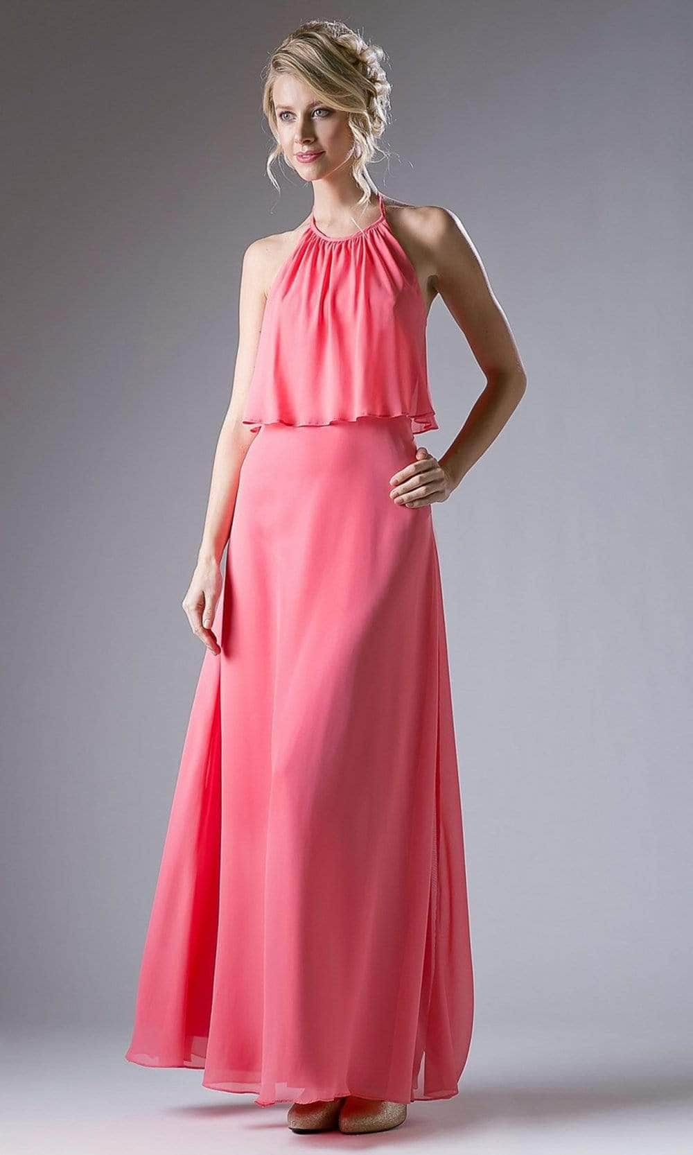 Ladivine CF130 Evening Dresses XS / Coral