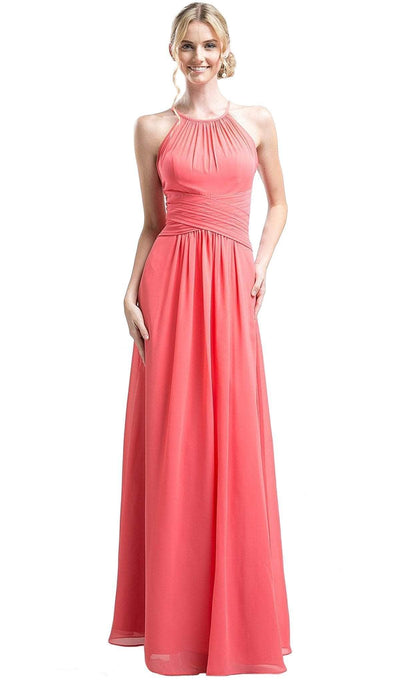 Ladivine CH1501 Special Occasion Dress XS / Coral