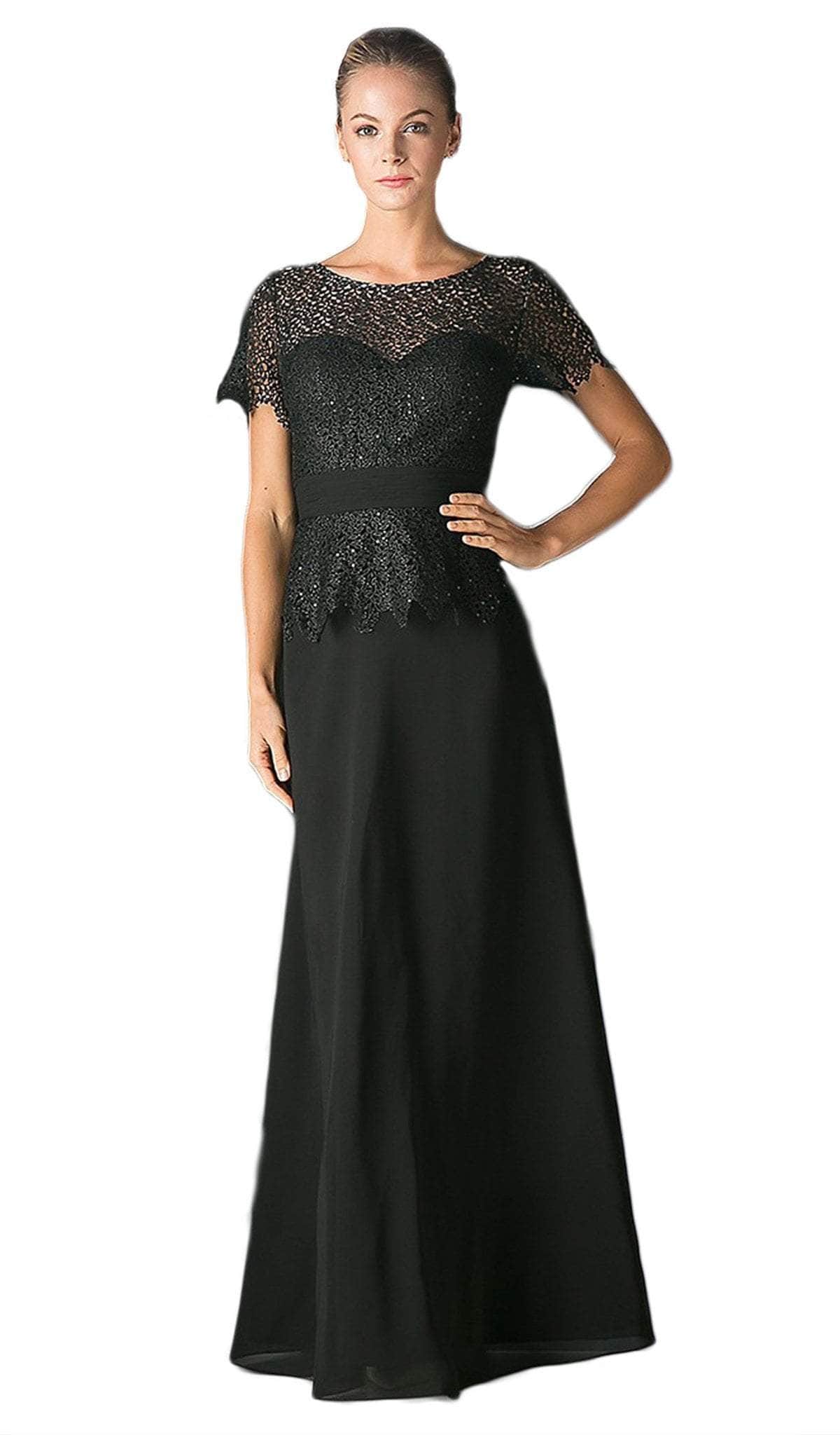 Ladivine CH1511 Special Occasion Dress XS / Black