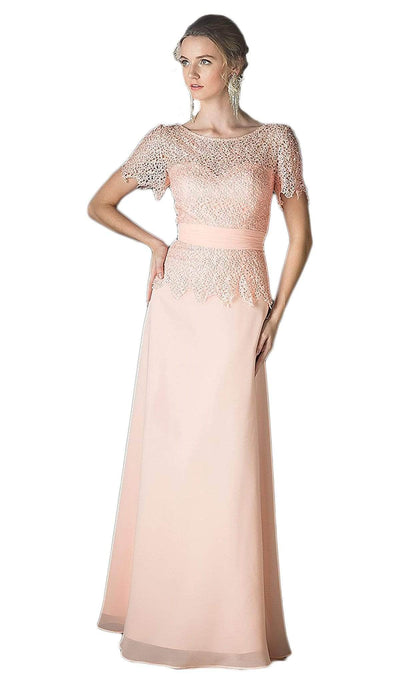 Ladivine CH1511 Special Occasion Dress XS / Peach