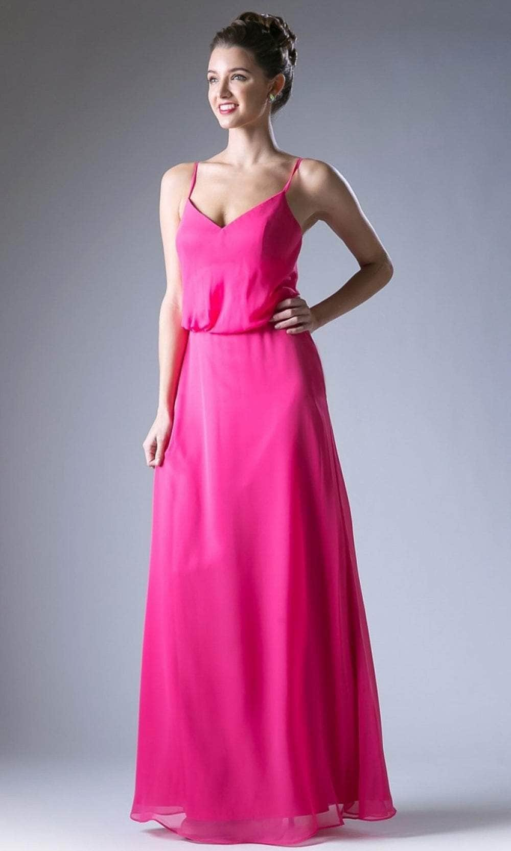 Ladivine CH530 Evening Dresses XS / Fuchsia