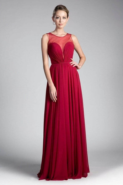 Ladivine CJ251 Evening Dresses 2 / Burgundy