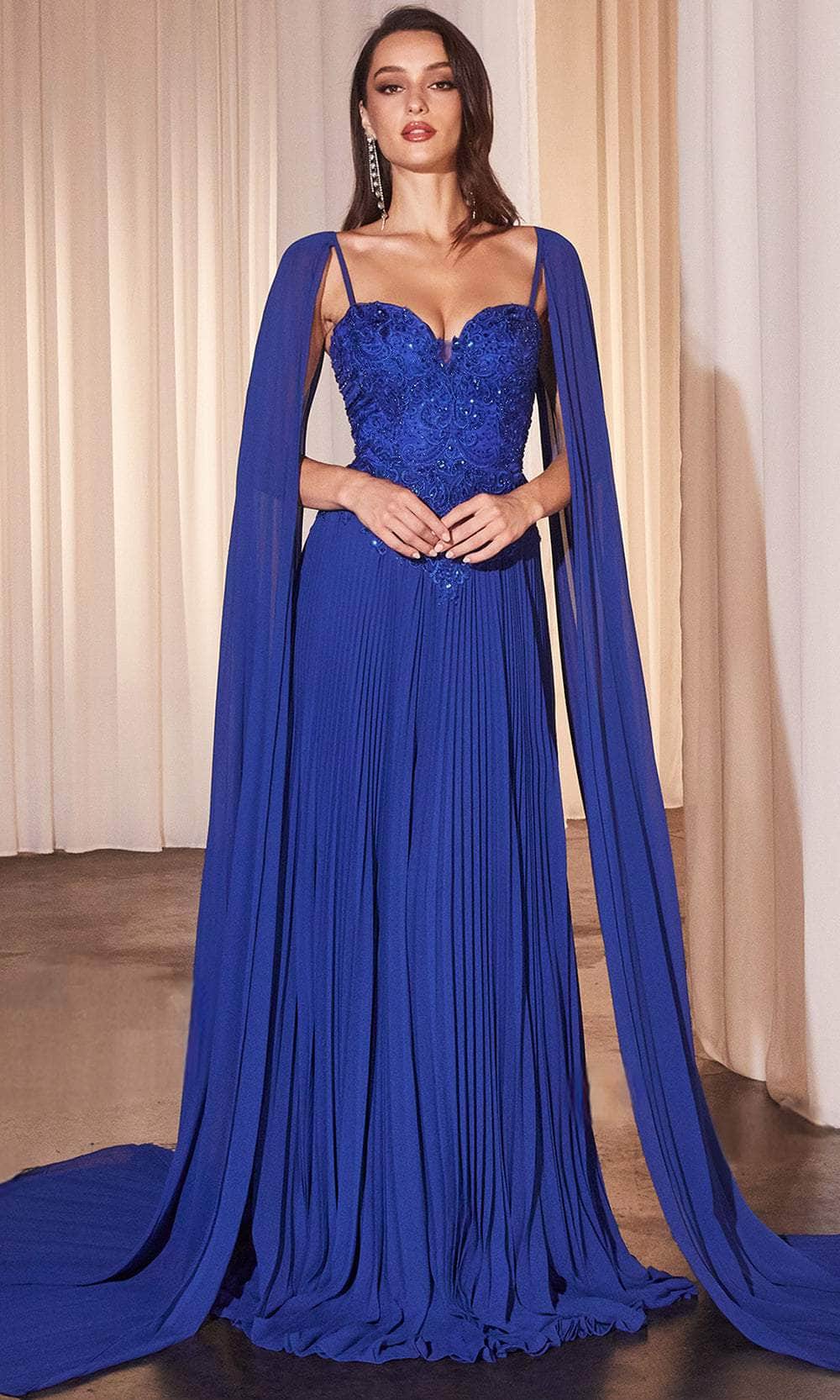 prom dress with sleeve cape Rachel Allan 50352 Long Formal A Line The Dress Outlet Evening Wear Fitted Glitter Cape Sleeve Gown