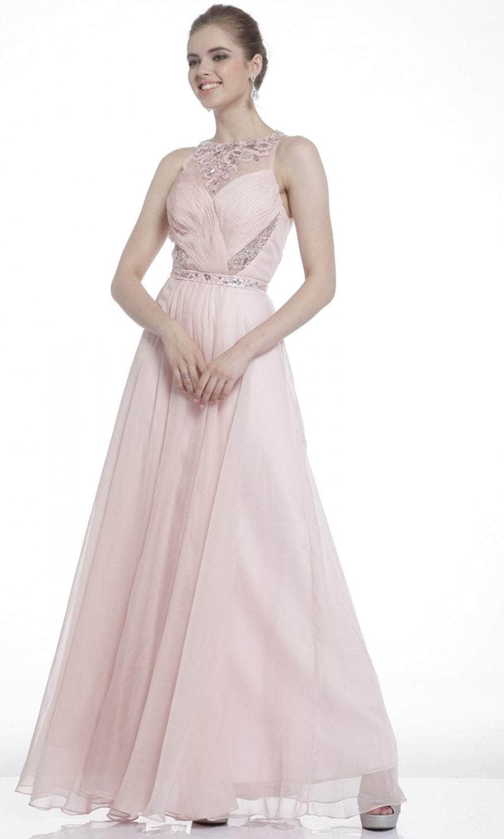 Ladivine JC3373 Bridesmaid Dresses 4 / Blush