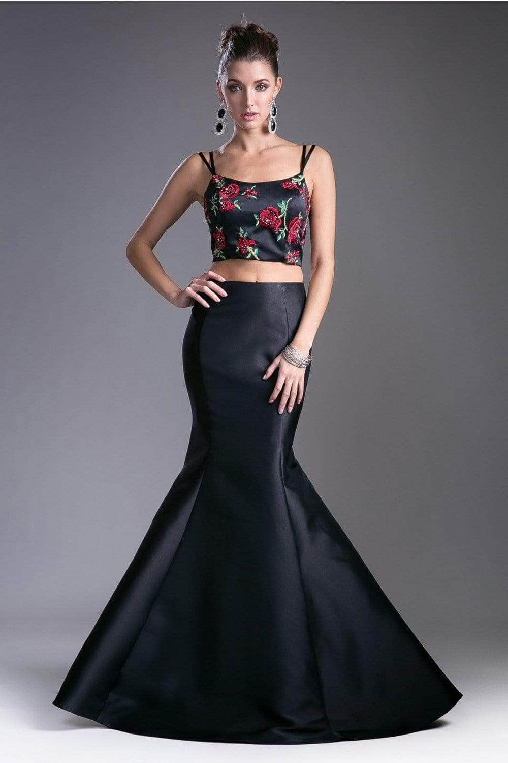 Ladivine KC1737 Evening Dresses 2 / Black