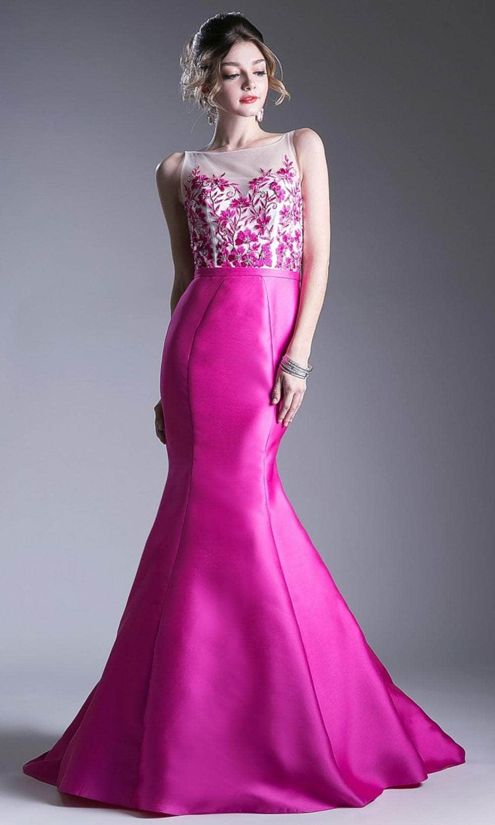 Ladivine KC1783 Prom Dresses 4 / Hot Pink