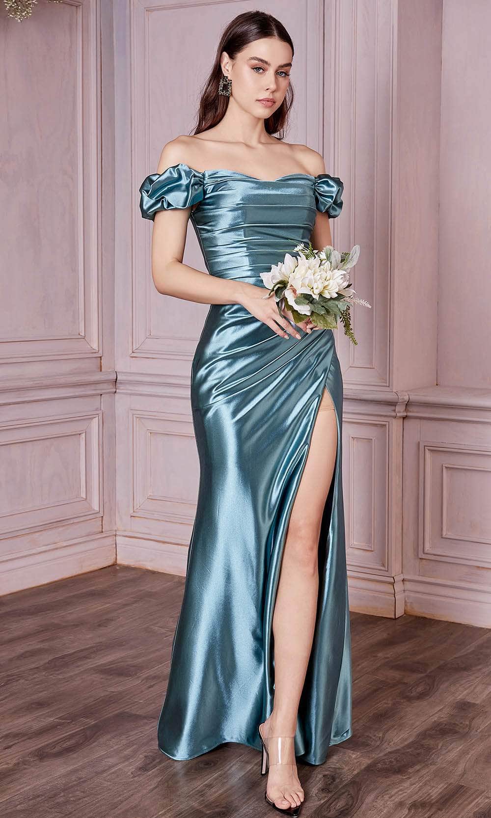 Ladivine KV1056 Prom Dresses 2 / Robin Blue