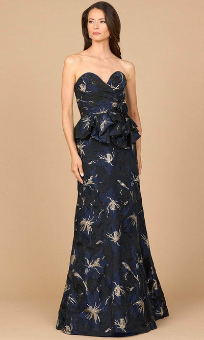 Lara Dresses 28918 - Floral Brocade Prom Gown Mother of the Bride Dresses