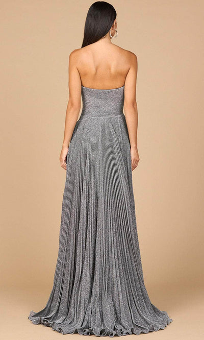 Lara Dresses 28932 - Scoop Neck Strapless Pleated Dress Prom Dresses