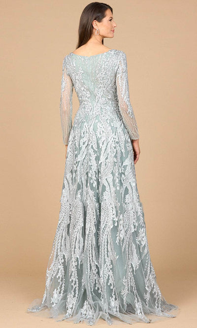 Lara Dresses 28939 - Bateau Neck Embroidered Evening Gown Mother of the Bride Dresses