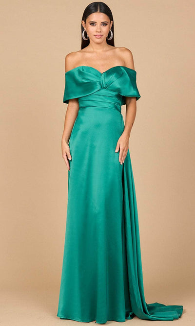 Lara Dresses 28945 - Elegant Draped Sleeve Satin Gown Mother of the Bride Dresses
