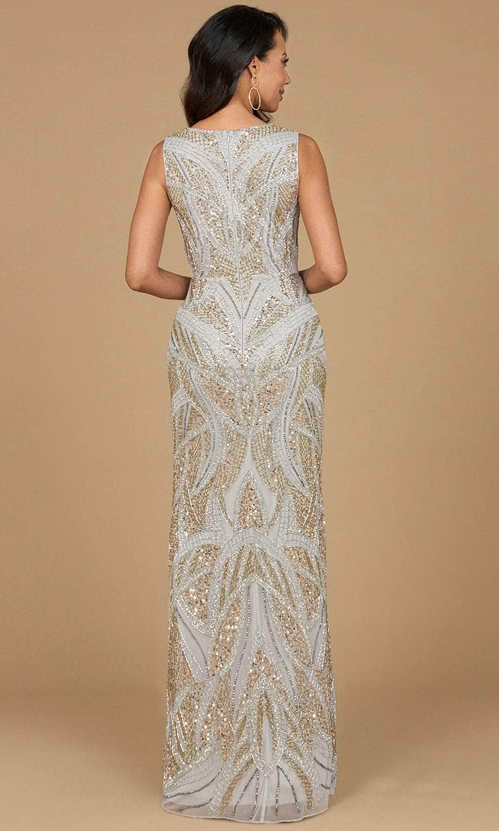 Lara Dresses 28971 - Embellished Column Evening Gown Evening Dresses